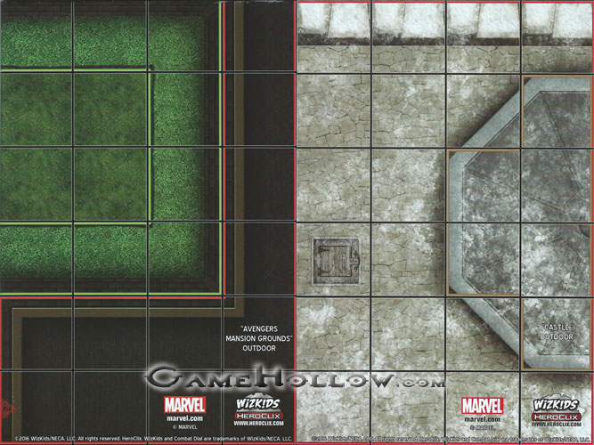 Map - Avengers Mansion Grounds / Castle (Age of Ultron Starter)