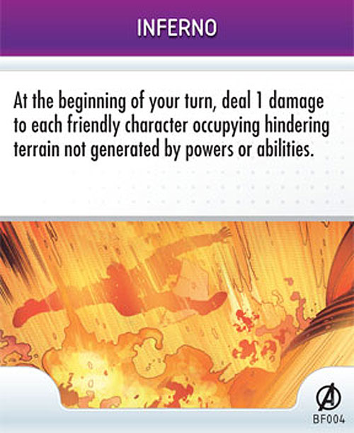 Heroclix Marvel Avengers BF004 Inferno