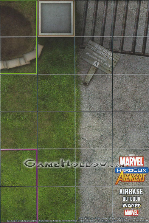 Heroclix Marvel Avengers Map Airbase (Avengers)