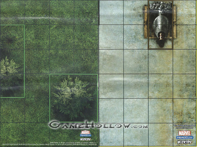 Heroclix Maps, Tokens, Objects, Online Codes Map Institute Grounds / Training Complex (Danger Room)