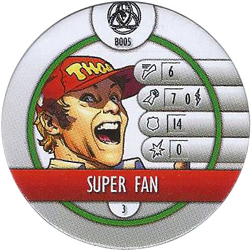 Heroclix Marvel Fear Itself OP B005 Super Fan (bystander token)