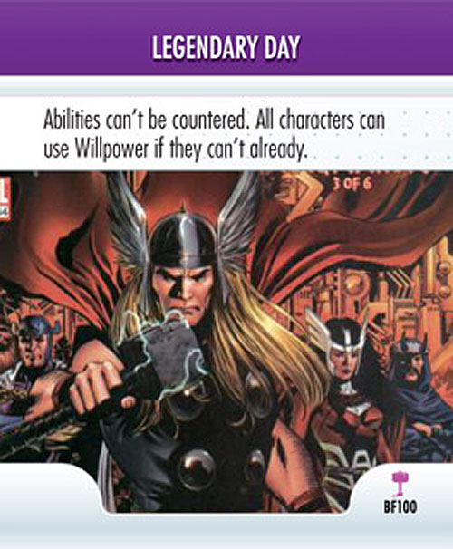 Heroclix Marvel Hammer of Thor BF100 Legendary Day LE OP Kit