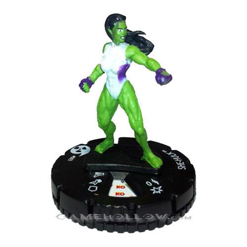 Heroclix Marvel Incredible Hulk  003 She-Hulk (Fast Forces)
