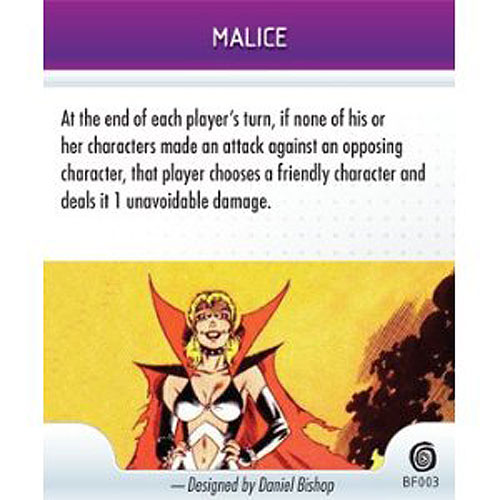 Heroclix Marvel Mutations & Monsters BF003 Malice