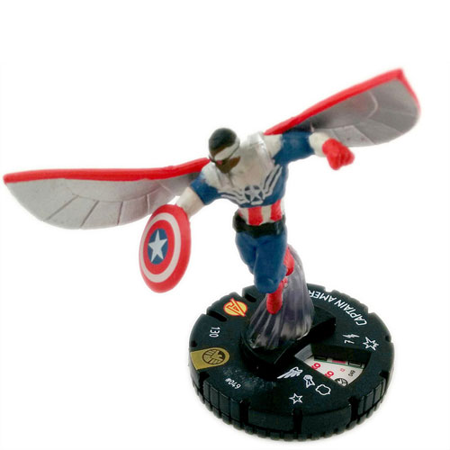 Heroclix Marvel Nick Fury Agent of S.H.I.E.L.D 049 Captain America SR (Falcon)