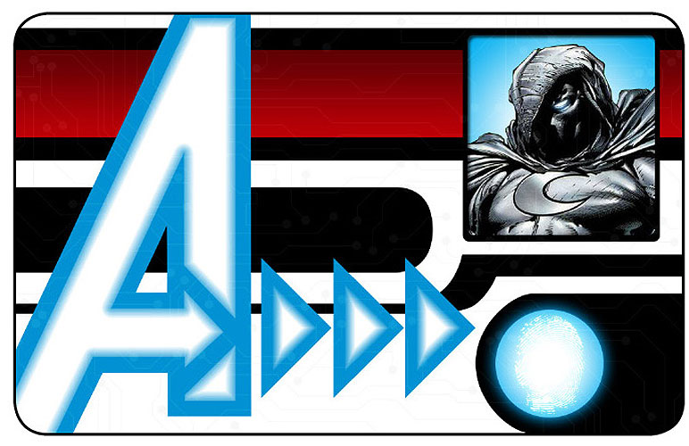 Heroclix Marvel Nick Fury Agent of S.H.I.E.L.D  NFID-012 ID Card Moon Knight