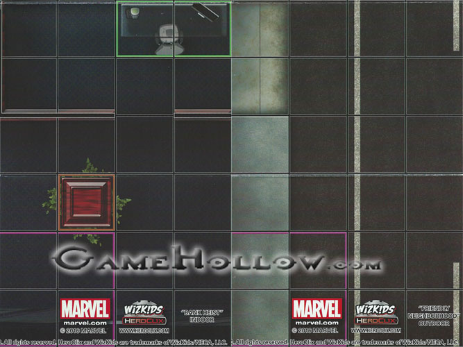 Heroclix Marvel Superior Foes Spider-Man Map Bank Heist / Friendly Neighborhood (Superior Foes Spider-man)