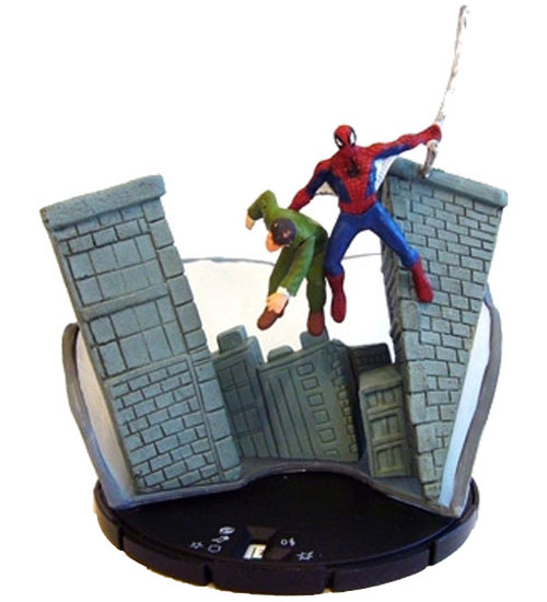 Heroclix Marvel Web of Spiderman 100 Spider-Man LE HUGE (Cityscape)
