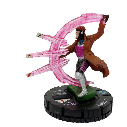 Heroclix Marvel Wolverine and the X-Men 031 Gambit (Team Base Switchclix)