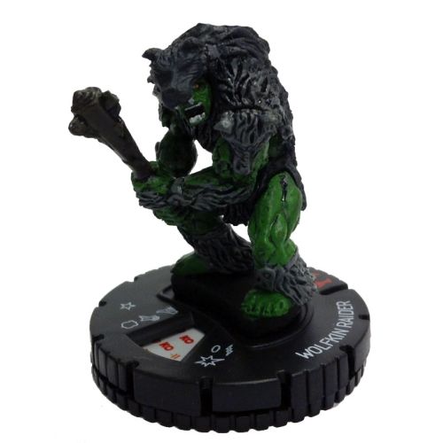 Heroclix Mage Knight 009 Wolfkin Raider (SwitchClix) Orc