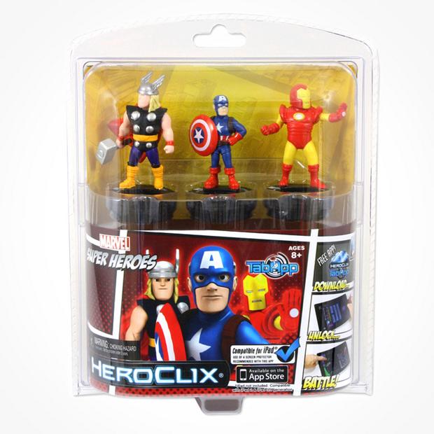 Heroclix Marvel Marvel Tabapp Marvel TABAPP Thor Captain America Iron Man NEW SEALED