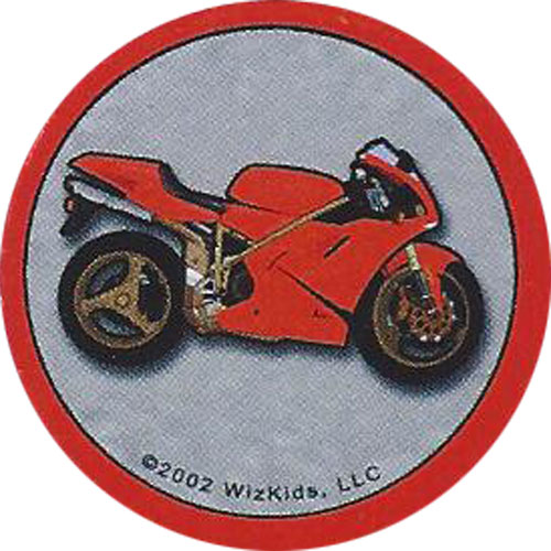Token Object - Red Motorcycle Scooter (Hypertime)