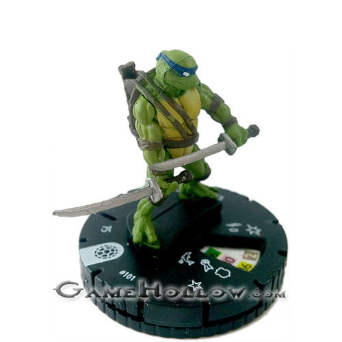 Heroclix Teenage Mutant Ninja Turtles TMNT Series 1 101 Leonardo (Starter)