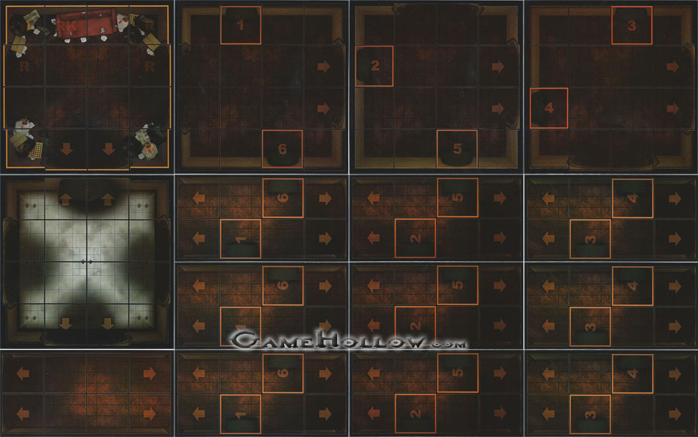 Heroclix Maps, Tokens, Objects, Online Codes Map Set of 15 Tiles (Teenage Mutant Ninja Turtles)