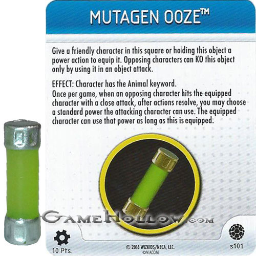 #S101 - Mutagen Ooze 3D Object LE OP Kit