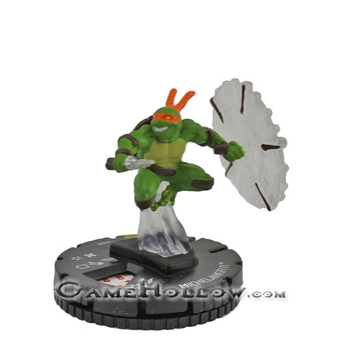 Heroclix Teenage Mutant Ninja Turtles Heroes in a Half Shell 028 Michelangelo SR