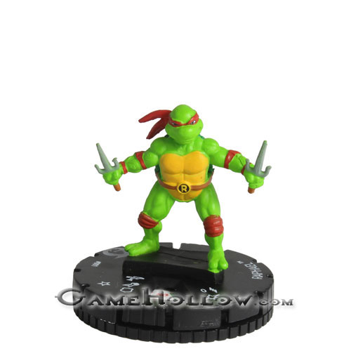 Heroclix Teenage Mutant Ninja Turtles Shredders Return  001 Raphael (Fast Forces)