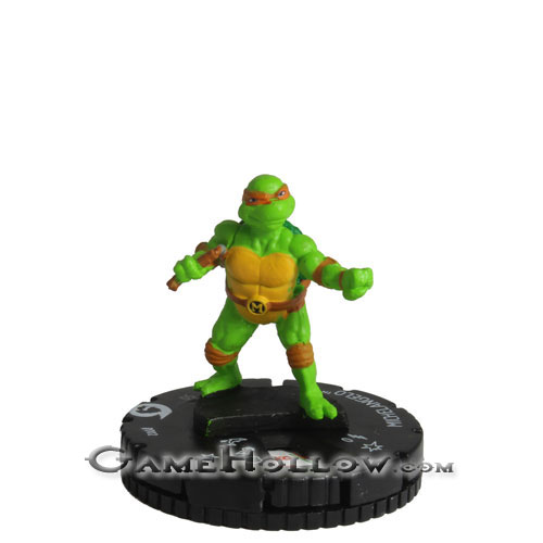 Heroclix Teenage Mutant Ninja Turtles Shredders Return  002 Michelangelo (Fast Forces)