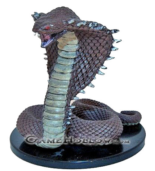 Pathfinder Miniatures Dungeons Deep 29 Emperor Cobra (Snake Naga)