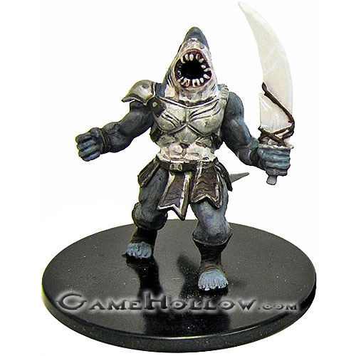Pathfinder Miniatures Skull & Shackles 53 Captain Riptooth (Shark)