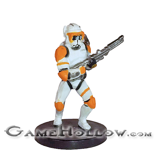 Star Wars Miniatures Champions of the Force 22 Clone Commander Cody