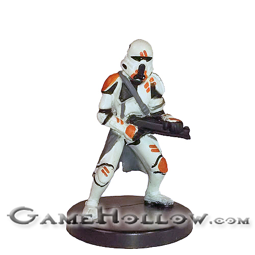 Star Wars Miniatures Champions of the Force 38 Utapau Trooper (Clone)