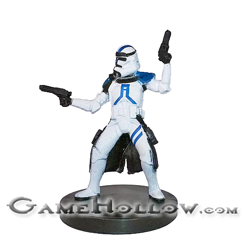 Star Wars Miniatures Dark Times 05 501st Legion Clone Commander (Trooper)