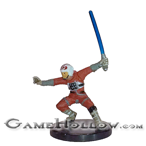 Star Wars Miniatures Force Unleashed 13 Luke Skywalker Hoth Pilot (Jedi Knight)