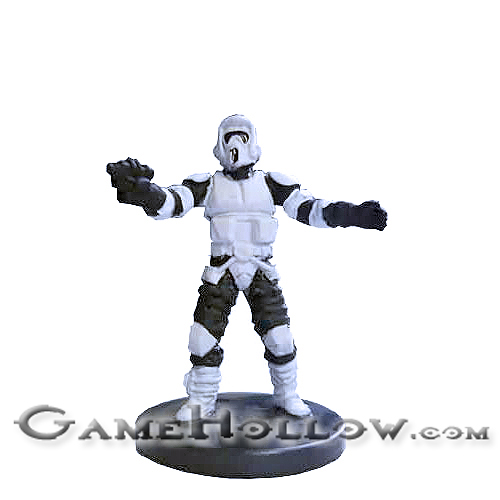 Star Wars Miniatures Imperial Entanglements 19 Scout Trooper (Stormtrooper)