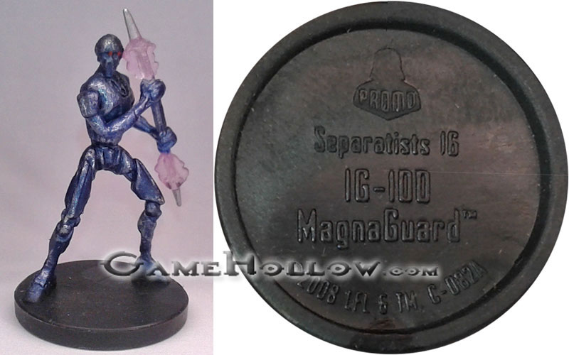 Star Wars Miniatures Promo Figures IG-100 MagnaGuard Promo, (Galaxy War 12)