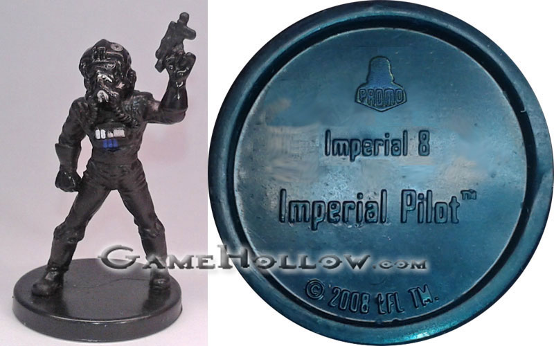 Star Wars Miniatures Legacy of the Force  Imperial Pilot Promo, (Legacy Force 22)
