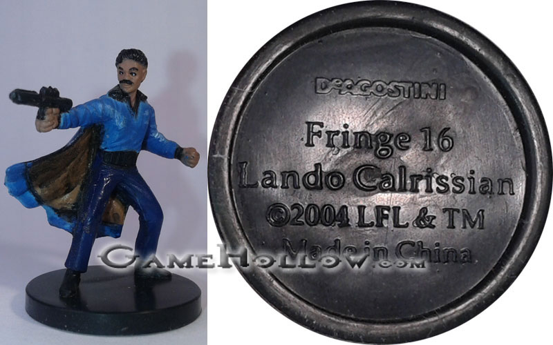 Star Wars Miniatures Promo Figures  Lando Calrissian Promo, DeAgostini (Rebel Storm 52)