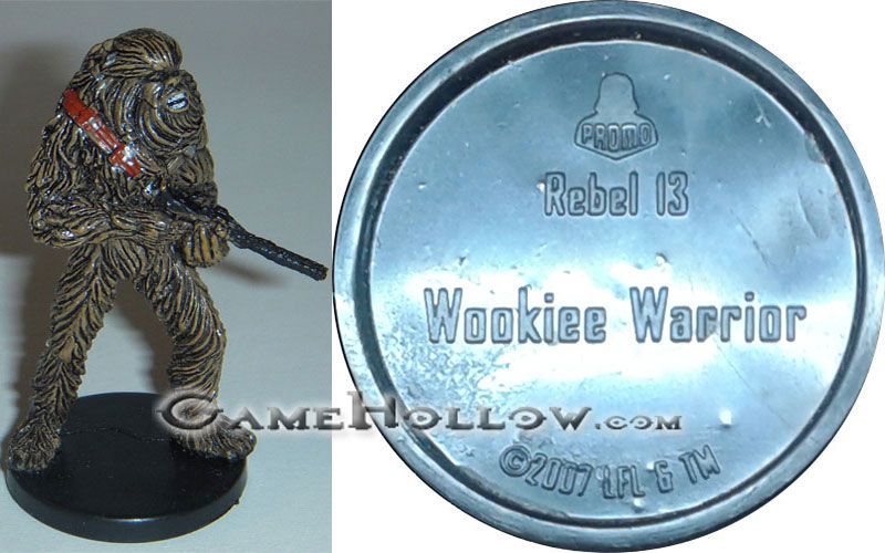 Star Wars Miniatures Promo Figures  Wookiee Warrior Promo, (Force Unleashed 28)