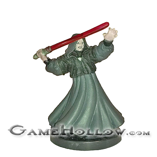 Star Wars Miniatures Revenge of the Sith 59 Emperor Palpatine Sith Lord